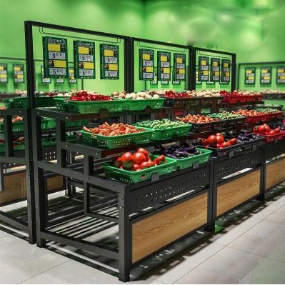 Hot Sell Supermarket Vegetable Fruit Display Rack Stand for Sell