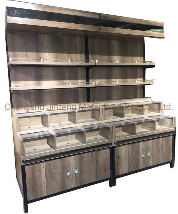 Supermarket Display Stand Store Shelf for Bulk Goods