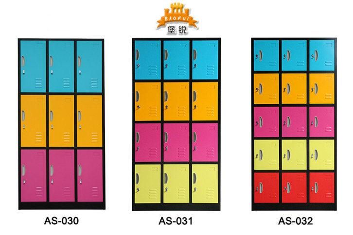 Fas-152 20 Door Children School Steel Locker Cabinet Office Worker Metal Lockers