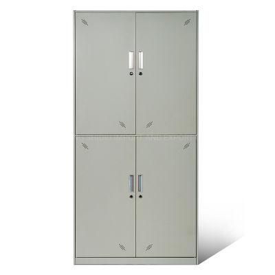 Unassembled Metal 4 Door Changing Room Locker for Staffs