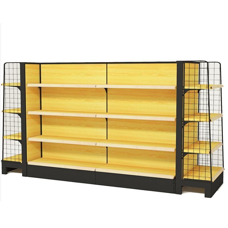 Grocery Store Rack 4 Layers Supermarket Shelves System Gondola Supermarket Equipment Shelf