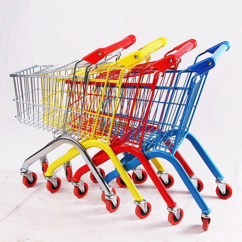 Factory Price Portable Foldable Supermarket Trolley Foldable Shopping Trolley