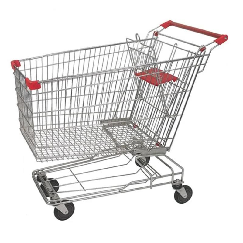 Wholesale Professional Shopping Trolley Grocery Cart Metal Retail Store Trolley