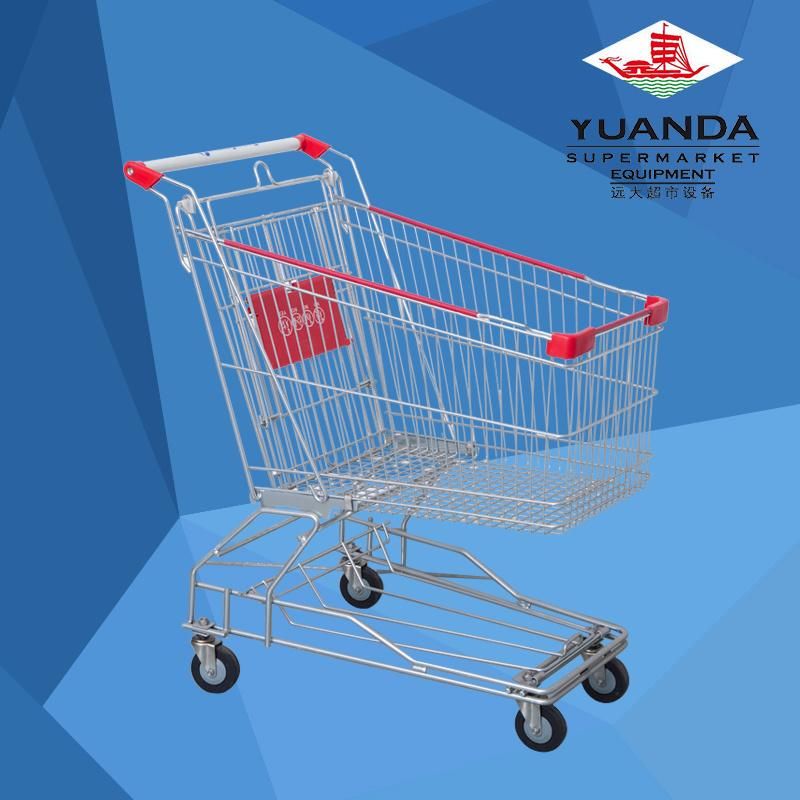 Serviceable Supermarket Shopping Cart Trolley Metal Shopping Trolley Price