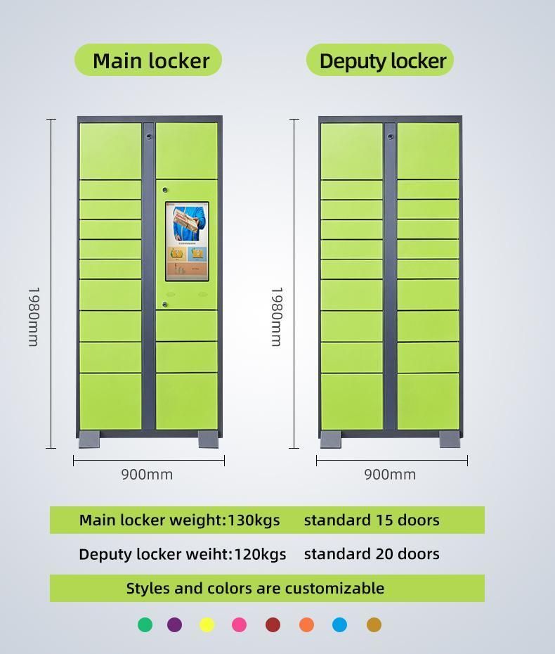 Outdoor Waterproof Smart Parcel Lockers