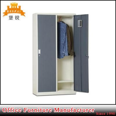 Fas-025 Cheap Double Door Clothes Cabinet Metal Locker