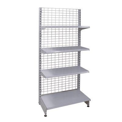 Convenient and Removable Single-Sided Back Net Supermarket Shelves