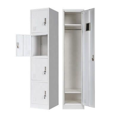 Single 4 Door Wardrobe Locker for School Locker