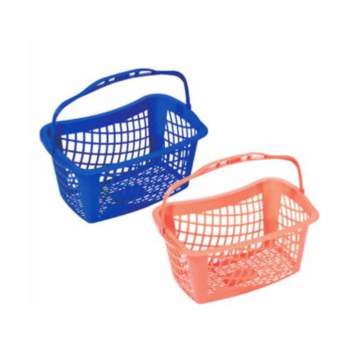 New Style and Reliable Supermarket Arc Single Handle Shopping Basket for Sale