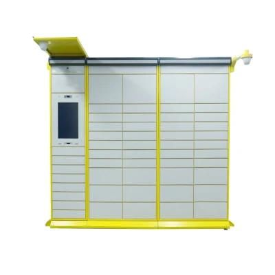 Customized Combination DC Plywood Case CE, ISO Smart Lockers Parcel Locker