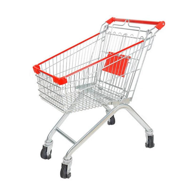 Supermarket Metal Commercial Grocery Trolley Cart