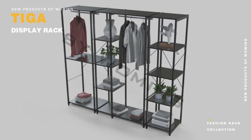 Apparel Display Stand Exhibition Shops Showcase for Home