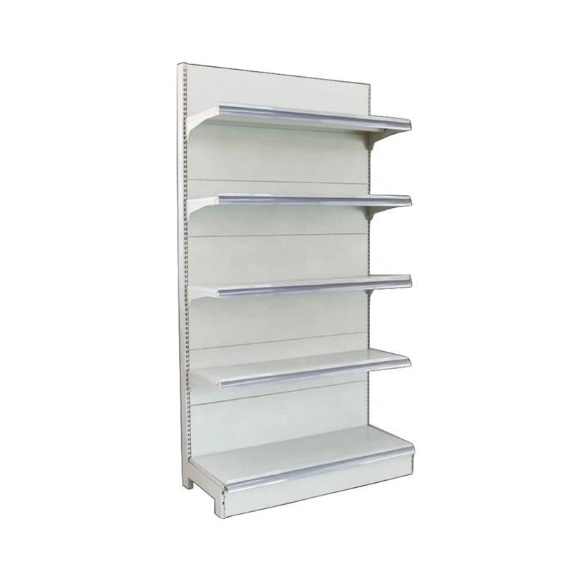 Double Sided Grocery Store Display Racks Small Supermarket Shelf