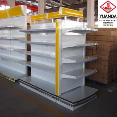 Double Sided Display Shelf with Light Box for Sale