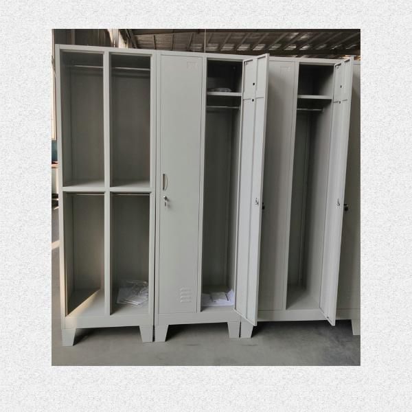 Fas-025 Lockable 2 Door Staff Metal Clothing Cabinet Steel Locker