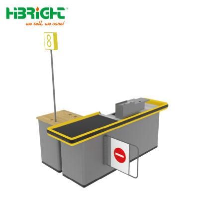 Supermarket Retail Cashier Table Counter with High Quality and Competitive Price