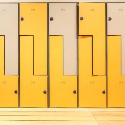 Water Proof Locker L Shape Gym Locker Cabinet