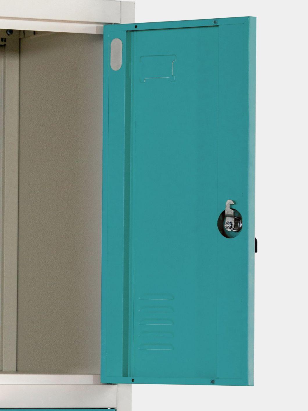 Steel 9 Door Equipment Storage Lockers for Office Use