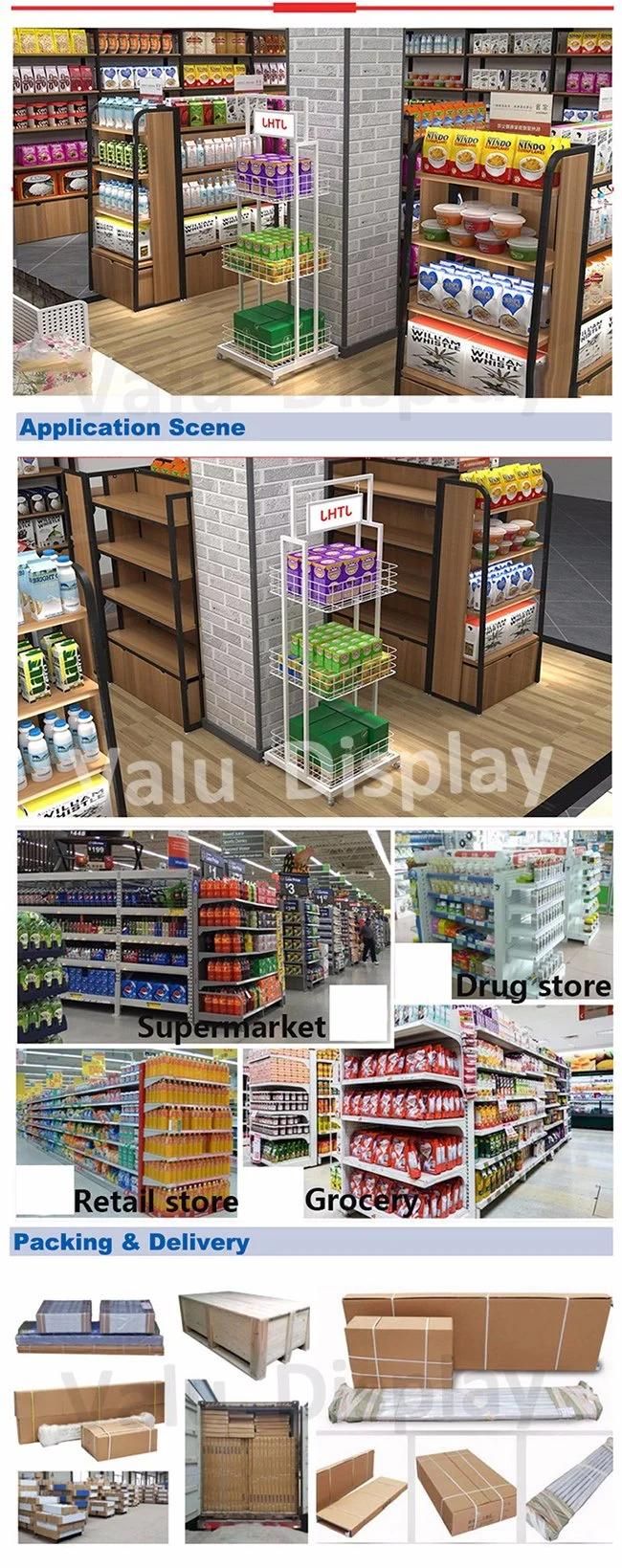 Metal Wire Display Rack for Retail Supermarket and Shop Store