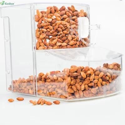 Plastic Box Bulk Food Containers Candy Storage Bins Scoop Bin