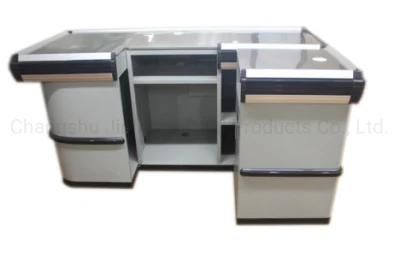 Supermarket Equipment Checkout Counters Metal Counter