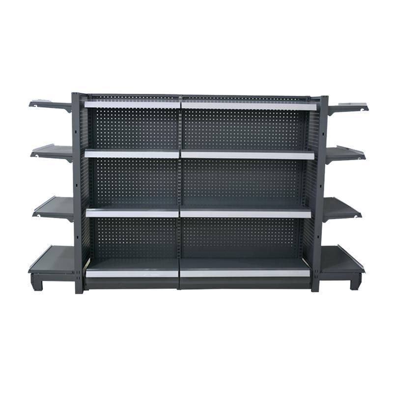 Customized Supermarket Shelves Metal Shelves Light Stand Display Stand