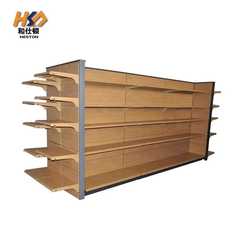 Store Racks Supermarket Shelves Shelf Display Rack Custom Metallic Duty Customized Heavy Logo Layer