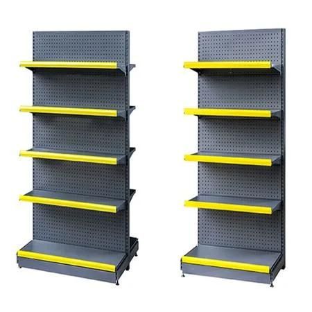 Hot Selling Advertising Display Metal Supermarket Shelf