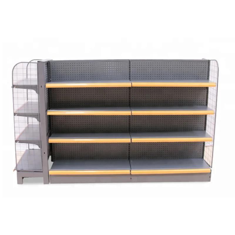 Single Side Double Side Shelf Supermarket Shelving Store Metal Racks Gondolas