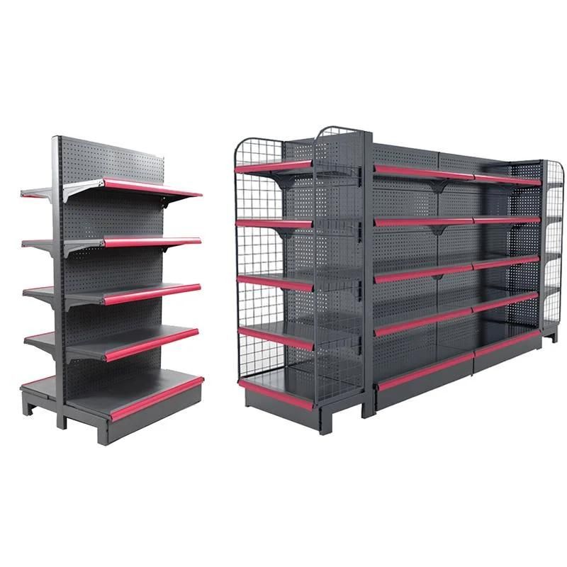 Popular Design Metal Rack for Shop Supermarket Gondola Shelf