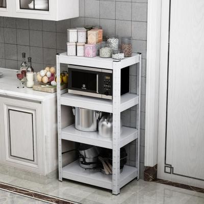 Eco-Friendly Steel Rack Balcony/Home/Kitchen Storage Shelves for Warehouse