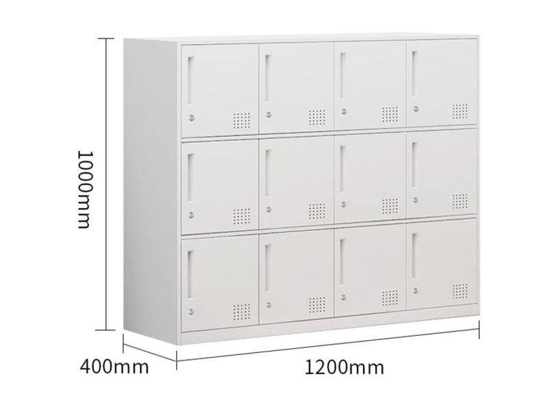 Steel 12 Door Gym Dressing Room Mini Lockers for Sale