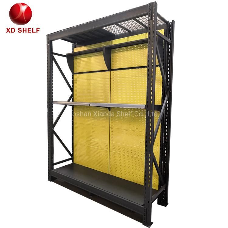 Supermarket Metal Display Shelf Column Shelves Outrigger Hypermarket Home Improvement Renovation Shelving Construction Materials Unit System Used in Australia