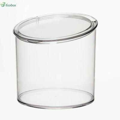 Plastic Round Candy Bins Bulk Food Storage Box Scoop Bin