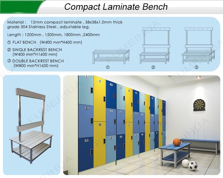 Swimming Pool Waterproof Lockers / Locker at School