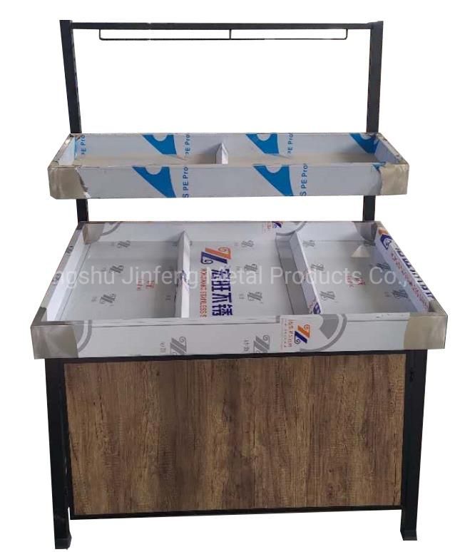 Supermarket Rack Vegetable Display Rack Fruit Stand