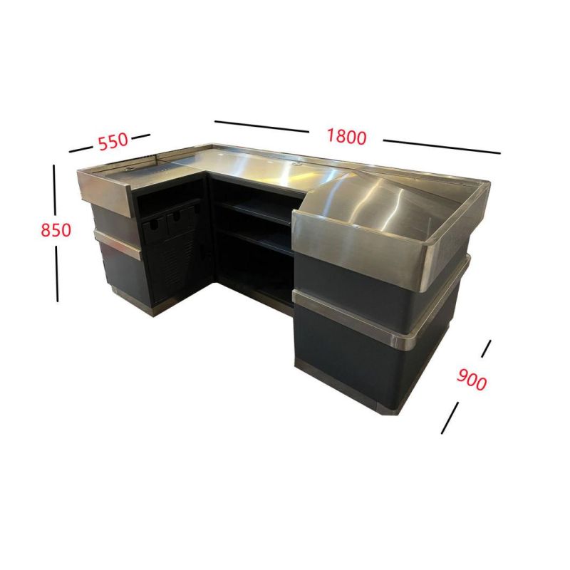 Express Cash and Checkout Counter Convenience Store Cashier Counter for Sale