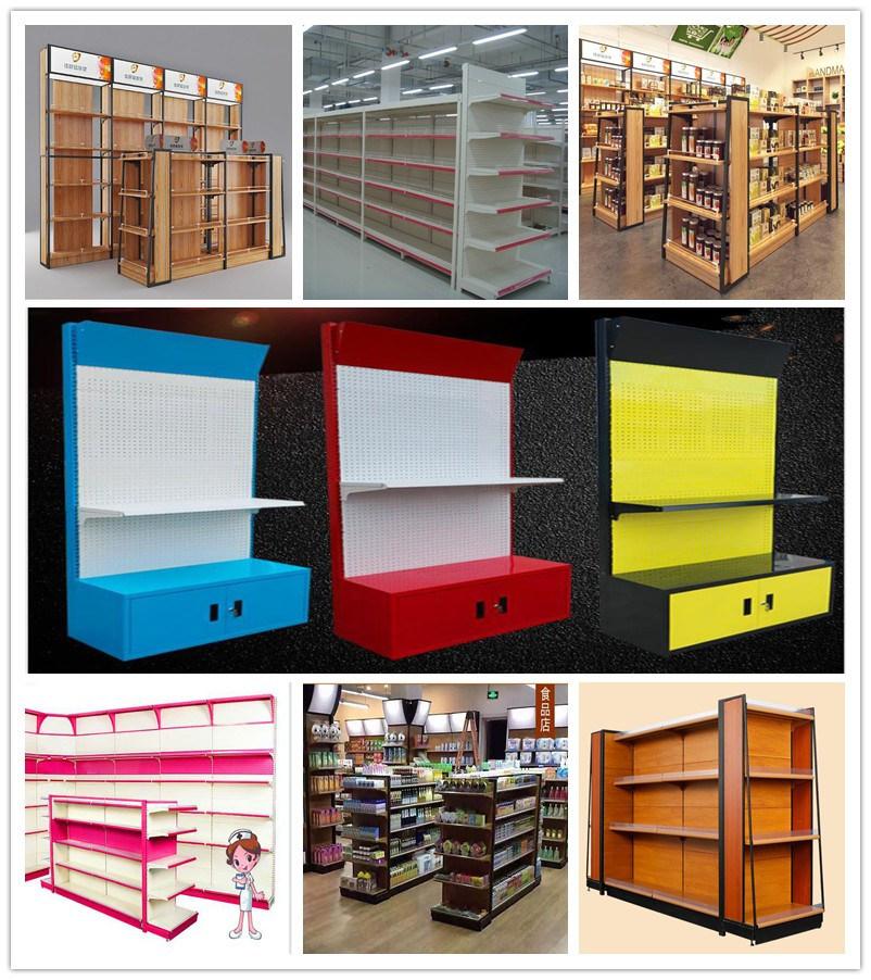 Wire Mesh Supermarkt Shelving