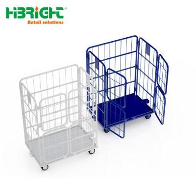 Three Sided Warehouse Roll Container