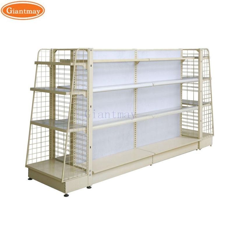 Giantmay Large Display Shelves Retail Gondola Snack Grocery Rack Supermarket