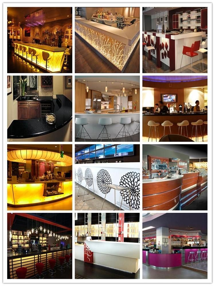 Unique Design Acrylic Solid Surface Nightclub Wine Bar Counter