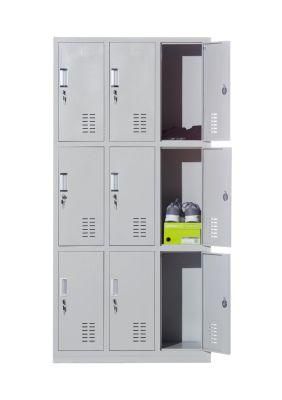 Gym / School / Kitchen Multi Purpose Metal Office Staff Storage Locker