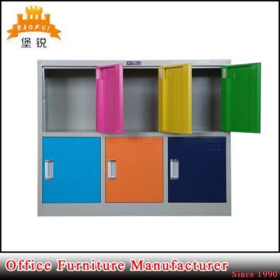 Colorful Kids Metal Small 6 Door Locker