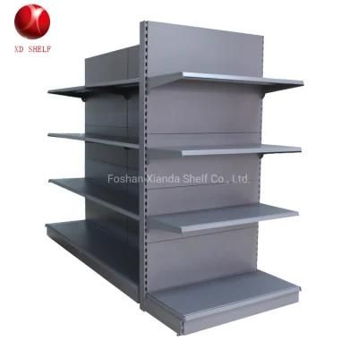 New Supermarket Equipment Double Side Supermarket Shelving Gondola Shelf