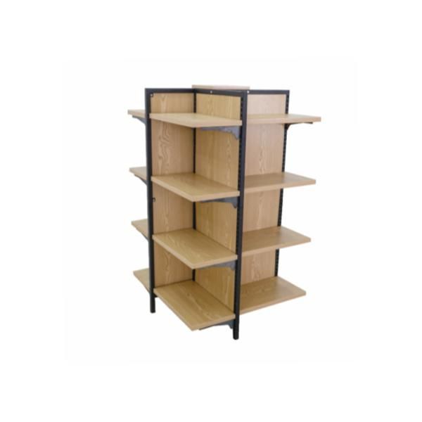 Four Layers Four Way Stand Wooden Shelf Multiple Sizes Are Available