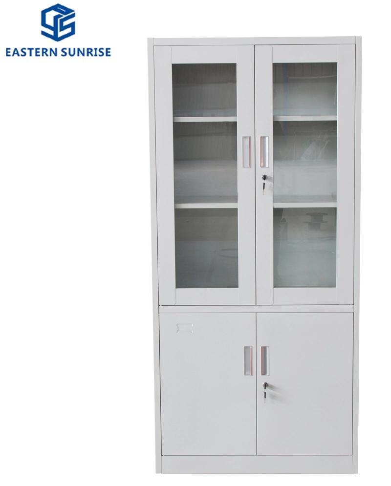 Office/School Storage Locker with Glass Door and Steel Door