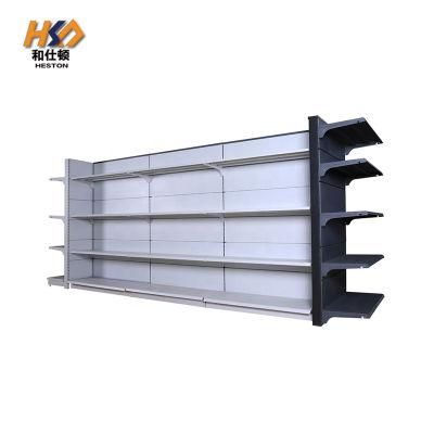 Supermarket Shelves Sheet Metal Sheet Mesh Metal Fittings Store Heavy Duty Layer Style