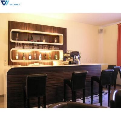 Home Mini Bar Counter Acrylic Bar Countermodern LED Bar Counter