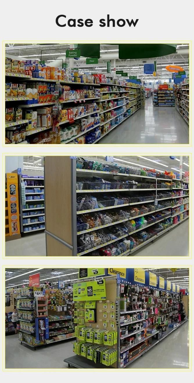 Grocery Store Display Racks Gondola Shelving Supermarket Shelf