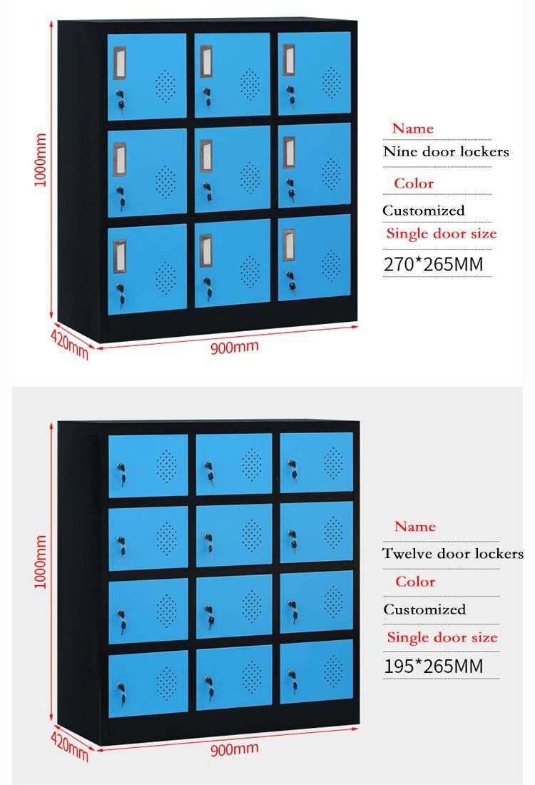 Household Children′ S Toy Storage Cabinet, Locker for Bag and Shoes.